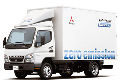 20120209mfusou - 三菱ふそう／小型電気トラックのコンセプトモデル出展