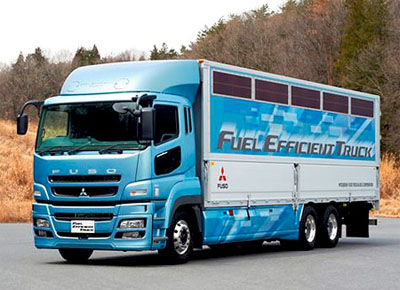 20120405fuso2 - 三菱ふそう／大型トラック用低燃費技術を開発