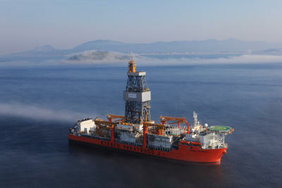 20120516nihon4 - 日本郵船、三井物産、川崎汽船／超大水深掘削船の操業開始