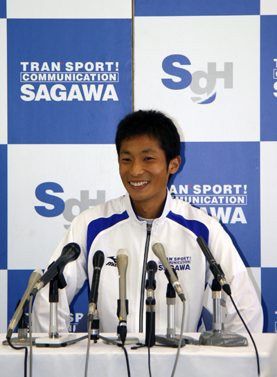 20120611sagawa - 佐川急便／陸上競技部の谷井孝行選手が五輪競歩代表に