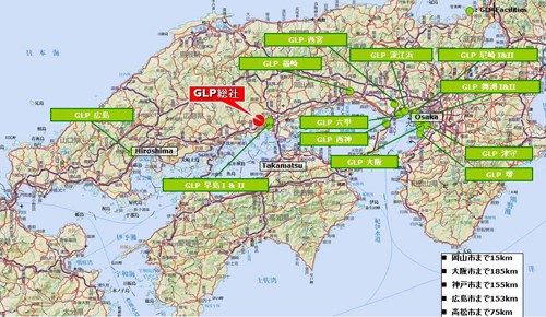 GLP21 - GLP／岡山県総社市に次世代型物流拠点