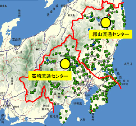 20120706komeri1 - コメリ／関東圏の物流強化