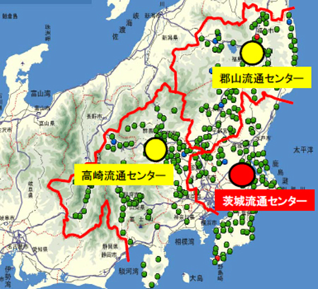 20120706komeri2 - コメリ／関東圏の物流強化