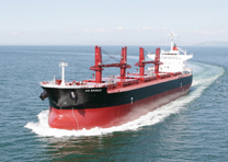 20120906mitsui - 三井造船／5万6000重量トン型ばら積み貨物運搬船引き渡し