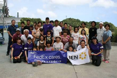 20120920fedex - フェデックス／震災被災地でボランティア