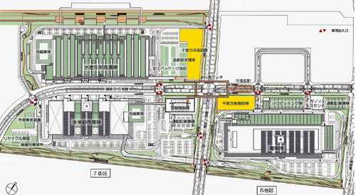 20121127toyosu - 豊洲新市場／施設概要公表、床面積40.8万㎡、1日の物流量4200トン