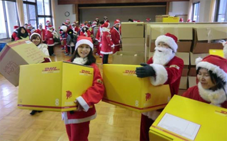 20121225dhl - DHLジャパン／東日本大震災の被災地復興で支援