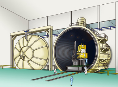 20130107nec - NEC／96億円投じ、府中市に人工衛星組立工場を建設