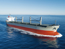 20130118mitsuiz - 三井造船／5万6000重量トン型ばら積み貨物運搬船引き渡し