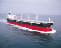 20130405mitsuiz - 三井造船／ばら積み貨物運搬船を引渡