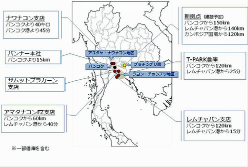 20130408sumitomo - 住友商事／タイで、物流センター用地取得