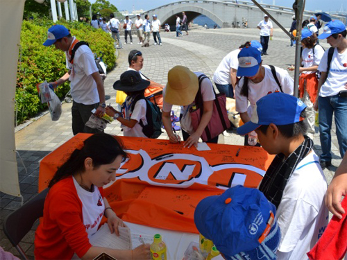 20130417tnt - TNTジャパン／国連世界食糧計画主催のイベントに参加