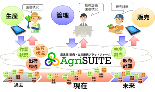 20130422hitachi - 日立ソリューションズ東日本／農業版販売・生産連携プラットフォーム