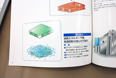 20130702creo - クレオ／パレット洗浄で遠心脱水を推進