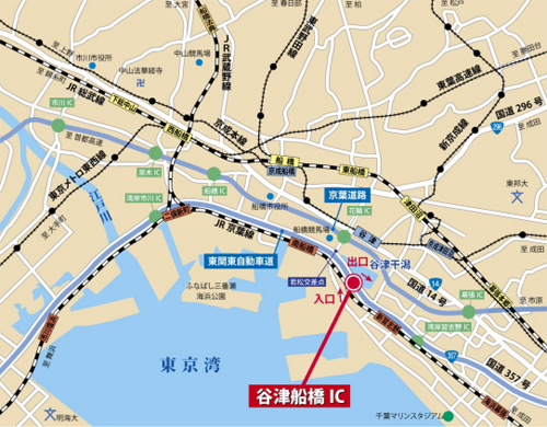 20130806nexco1 - NEXCO東日本／東関道谷津船橋IC、9月20日開通