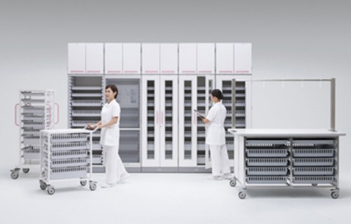 20131120kokuyo2 500x320 - コクヨファニチャー／医療材料収納・搬送家具を発売