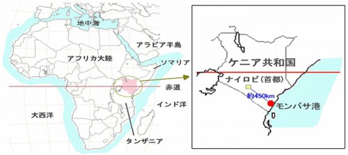 20131209toyodatu 500x224 - 豊田通商／東アフリカ最大の貿易港から港湾クレーン受注