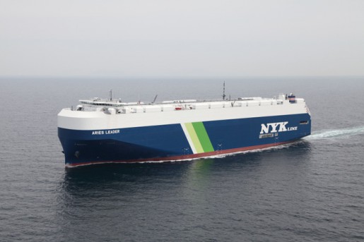 20140527nyk 515x343 - 日本郵船／ポストパナマックス型自動車専用船が竣工