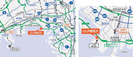 20140702glp2 515x222 - GLP／兵庫県西宮市に11万平方米の「GLP鳴尾浜」起工
