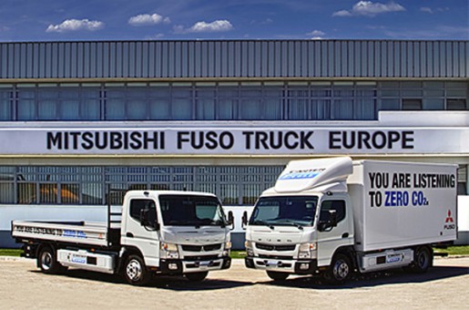 20140714mftbc 515x340 - 三菱ふそう／ゼロエミッション電気トラック、ポルトガルで実用供試