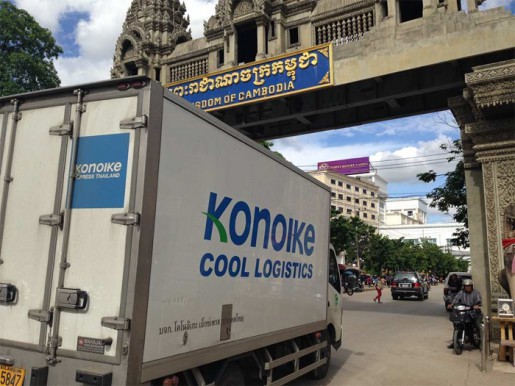 20140715konoike2 515x386 - 鴻池運輸／メコン・ベンガル地域で冷凍・冷蔵の定期トラック混載便開始