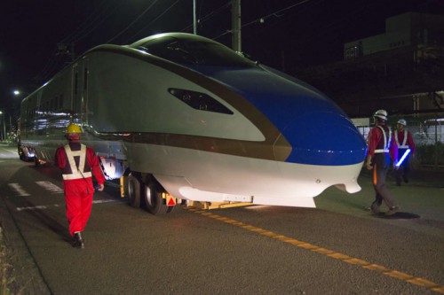 20141001sbs1 500x333 - SBSロジコム／北陸新幹線用車両E7系を輸送