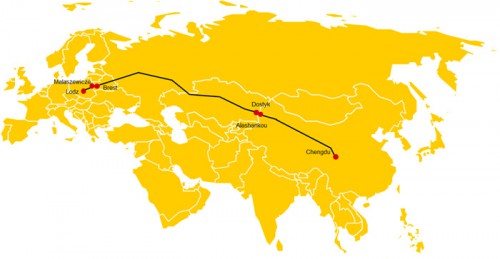 20141024dhl1 500x259 - DHL／日本－欧州を鉄道で結ぶ北アジア国際複合輸送サービス開始