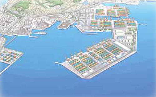 20141219yokohama2 - 横浜市港湾局／新本牧ふ頭を整備、89haの物流施設用地を計画