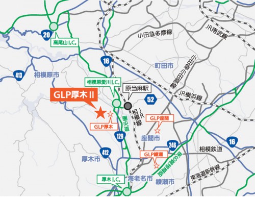 20150212glp2 500x386 - GLP／神奈川県愛川町に8.9万m2の物流施設開発