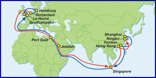 20150622g62 500x250 - G6アライアンス／アジア－欧州航路、バルト海とエジプトの利便性向上