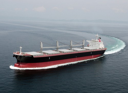20150717mitsuiz 500x363 - 三井造船／6万6000トン型ばら積み貨物運搬船を引き渡し