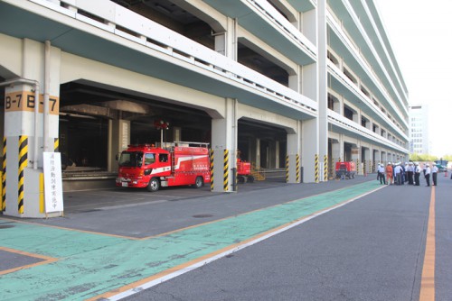 20150805trc5 500x334 - 東京流通センター／物流ビルB棟で破壊・消防訓練
