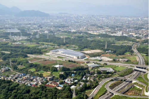 20150917kounoike2 500x333 - 鴻池運輸／60億円投じ、静岡県でイオングループ向け物流センター稼働