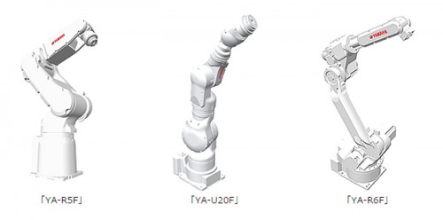 20150918yamaha 500x248 - ヤマハ／搬送・供給・組立・検査の工程で垂直多関節ロボット発売