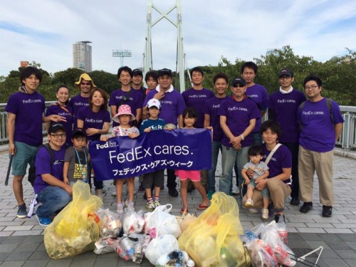 20151005fedex 500x375 - フェデックス／アジア太平洋地域でボランティア活動