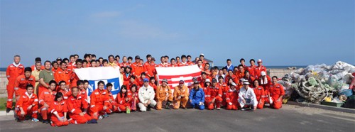 20151005mol 500x186 - 商船三井／鹿島灘海岸で清掃活動