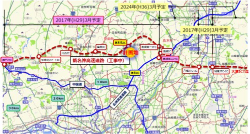 20151015daiwahouse 500x269 - 大和ハウス／大阪に47haの（仮称）茨木北ロジスティックテクノパーク開発