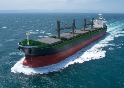 20151027mitsuiz 500x354 - 三井造船／6万重量トン型ばら積み貨物運搬船引き渡し