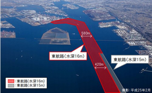 20151029nagoyako 500x305 - 名古屋港／超大型コンテナ船の入港可能に