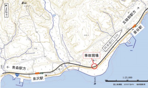 20151217unyu2 500x298 - 運輸安全委員会／北海道江差線事故で報告書、原因は積荷の偏積