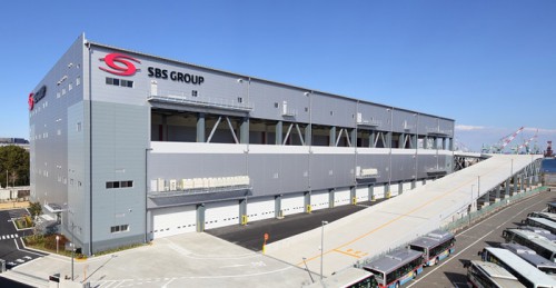20160204sbslogi3 500x259 - SBSロジコム／横浜に3.8万m2の物流施設竣工、95％テナント確定