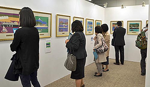 20160411mol1 500x291 - 商船三井／柳原良平氏の作品展2016に1000名が来場