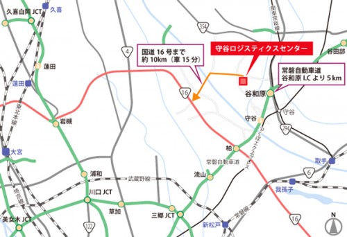 20160502olix5 500x342 - オリックス／茨城県常総市に4.8万m2の物流施設竣工、物流企業に一棟貸し