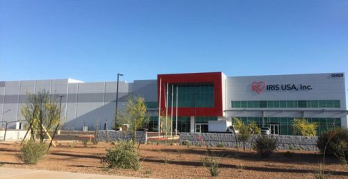 20160509iris 500x258 - アイリス／米国アリゾナ州に新工場竣工、物流センター機能も