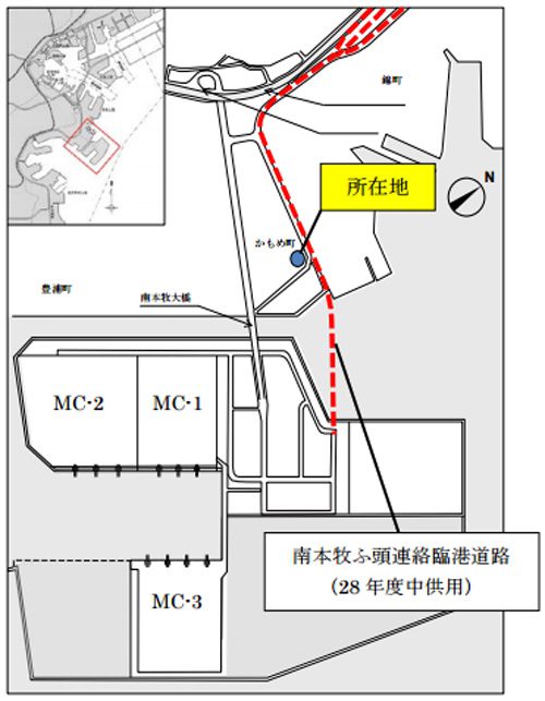 20160615yokohama2 500x643 - 横浜市港湾局／日本運搬社の本牧倉庫竣工で「創貨」の取り組み進展