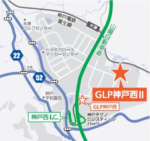 20160708glp3 500x469 - GLP／神戸市西区で7.1万m2のマルチテナント型物流施設開発