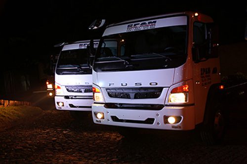 20160721fuso 500x333 - 三菱ふそう／南米パラグアイに新型車両投入