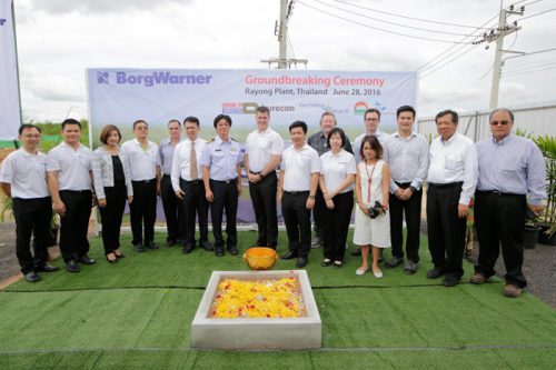 20161007bolg 500x333 - ボルグワーナー／タイにターボチャージャーの生産工場建設