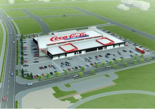 20161027cocacola1 500x353 - 北海道コカ・コーラ／延床8600m2の札幌新事業所、12月下旬竣工