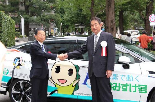 20161027nittsucar 500x330 - 日通自動車学校／杉並区と環境事業実施で協定